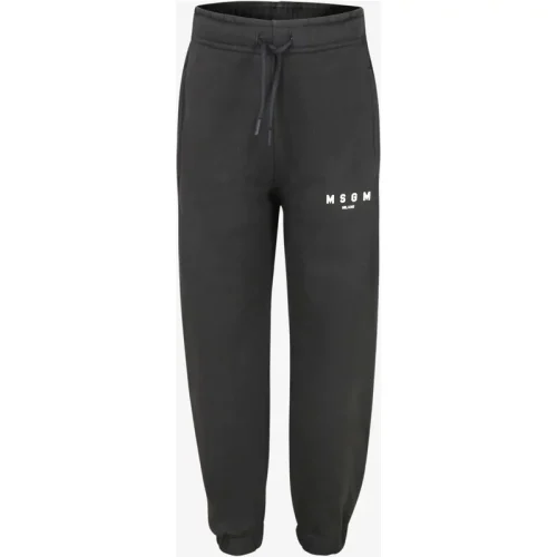 Msgm Jongens joggingbroek piombo lead