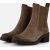 Tamaris Tamaris Chelsea boots taupe Textiel