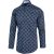 Blue Industry Navy bruin bloemenprint overhemd