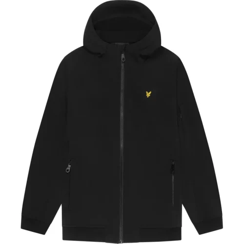 Lyle and Scott Softshell jas met capuchon jet