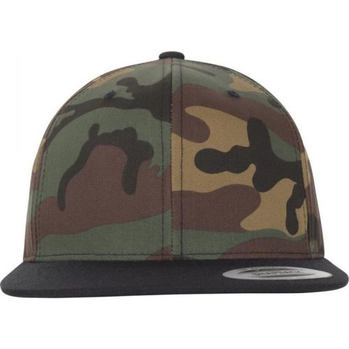 Flexfit Klassieke camo tweekleurige snapback cap