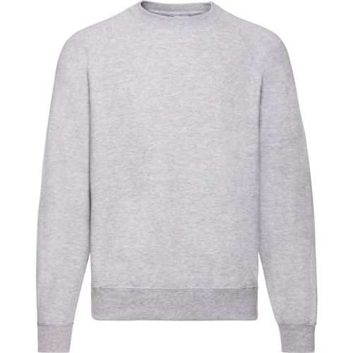 Fruit of the Loom Heren klassiek effen raglan sweatshirt