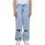 Urban Classics Heren zware knie geknipte baggy jeans