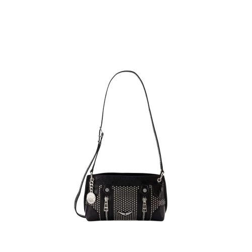 Zadig & Voltaire Shoppers – Sunny Mood Crossbody – Leather – Black in zwart