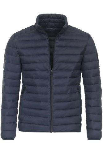 Redmond Regular Fit Buitenjas blauw, Effen