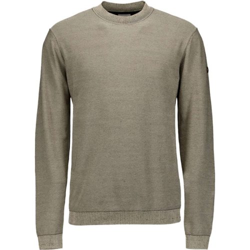 No Excess Pullover crewneck 2 coloured jacqua stone