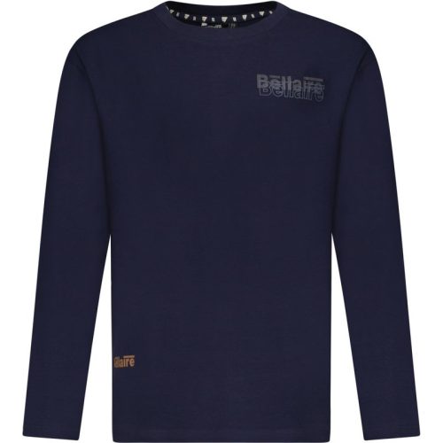 Bellaire  Jongens shirt met klein logo blazer