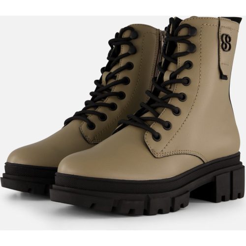 S.Oliver S.Oliver Veterboots taupe Synthetisch