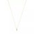 Isabel Bernard Kettingen – De la Paix Maxime 14 karat necklace  diamond 0.11 in gold