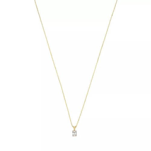 Isabel Bernard Kettingen – De la Paix Maxime 14 karat necklace  diamond 0.11 in gold