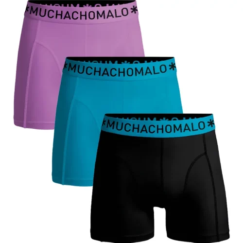 Muchachomalo Heren 3-pack boxershorts effen