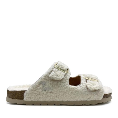 thies Low-Top Sneakers – thies 1856 ® Eco Teddy Sandal vegan off white (W/X in crème