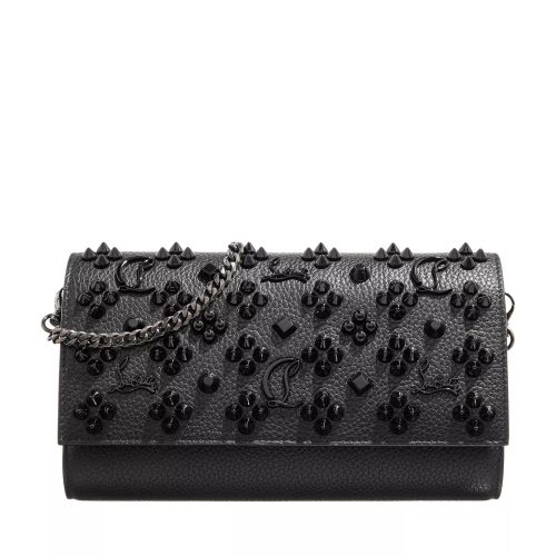 Christian Louboutin Pochettes – Paloma Wallet On A Chain in zwart