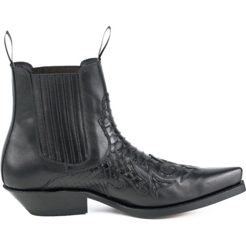 Mayura Boots Cowboy laarzen rock-2500-vacuno / negro