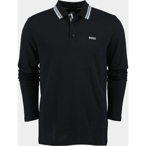 Boss Green Polo lange mouw plisy 10241663 01 50506191/416