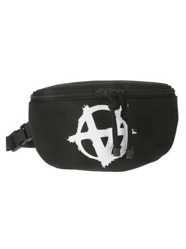 Vetements Crossbody bags – Belt Bag With Print in zwart