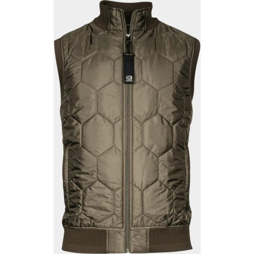 Giordano Bodywarmer Groen Bitti Hybrid Bodywarmer Knitt 422501/70