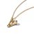 Pandora Kettingen – Heart pendant 14k gold-plated necklace in gold