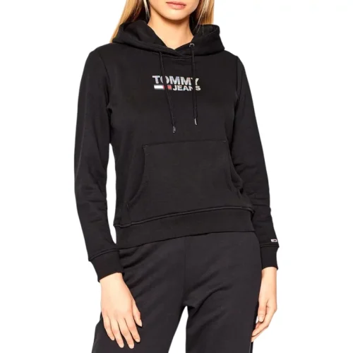 Tommy Hilfiger Tjw slim metal corp logo hoodie dames