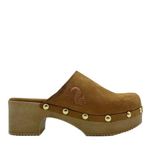 thies Low-Top Sneakers – thies 1856 ® Rec Comfy Clog vegan tobacco (W/X) in bruin