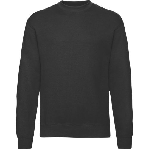 Fruit of the Loom Heren klassiek ingelegd sweatshirt