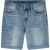 Indian Blue Jongens korte jeans worker light blue denim