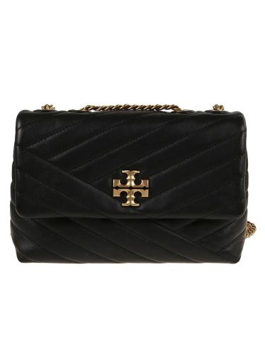 Tory Burch Shoppers – Kira Chevron Small Convertible Shoulder Bag in zwart