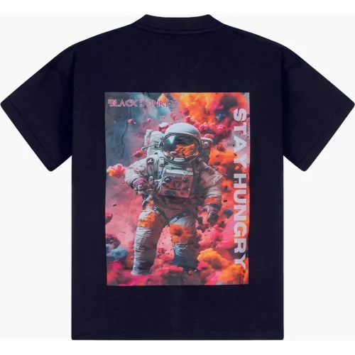 Black Donkey Space explorer t-shirt i black