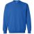 Gildan Unisex adult sweatshirt met zware mouwenhals