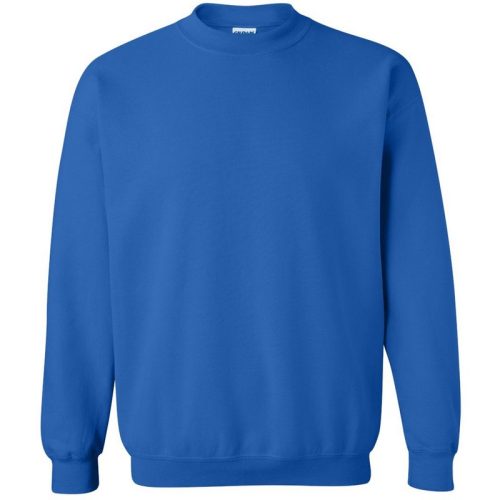 Gildan Unisex adult sweatshirt met zware mouwenhals