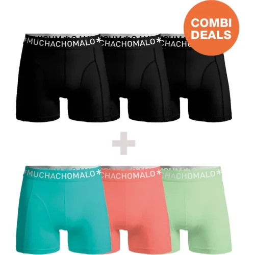 Muchachomalo Heren 3+3-pack boxershorts