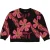 Quapi Meisjes sweater amy aop rose big flower