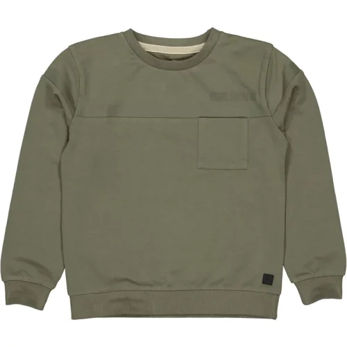 Levv Jongens sweater ldavy basil