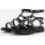 Linea Zeta Linea Zeta Sandalen zwart Leer