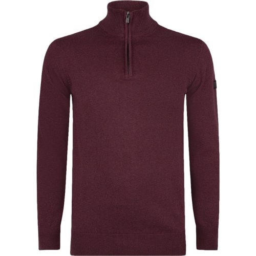 PRESLY & SUN Lewis zip knitted pullover