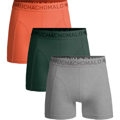 Muchachomalo Heren 3-pack boxershorts effen