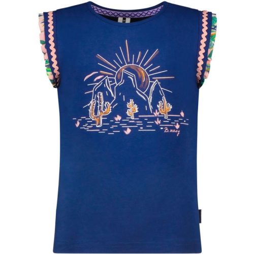 B.Nosy Meisjes t-shirt cactus print lake