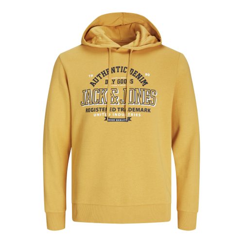 2-hals sweatshirt met capuchon en logo Jack & Jones