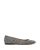 Loewe Loafers – Toy Strass Ballerina in zilver