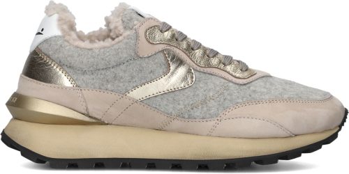 Voile Blanche Lage Sneakers Dames Qwark Hype Fur