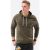 Ombre Heren hoodie groen b979