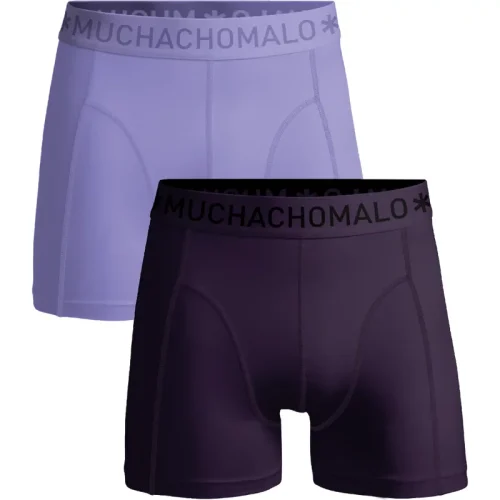 Muchachomalo Men 2-pack boxer shorts solid