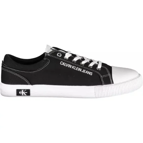 Calvin Klein Elegante sneakers met contrasterende zool